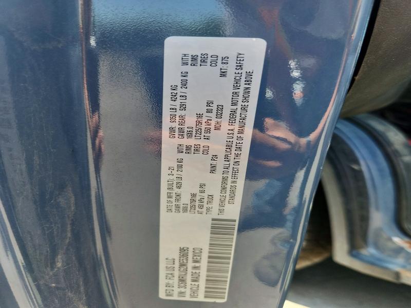 Продажа на аукционе авто 2021 Ram Promaster 3500, vin: 3C6MRVJG2ME536095, номер лота: 62349926