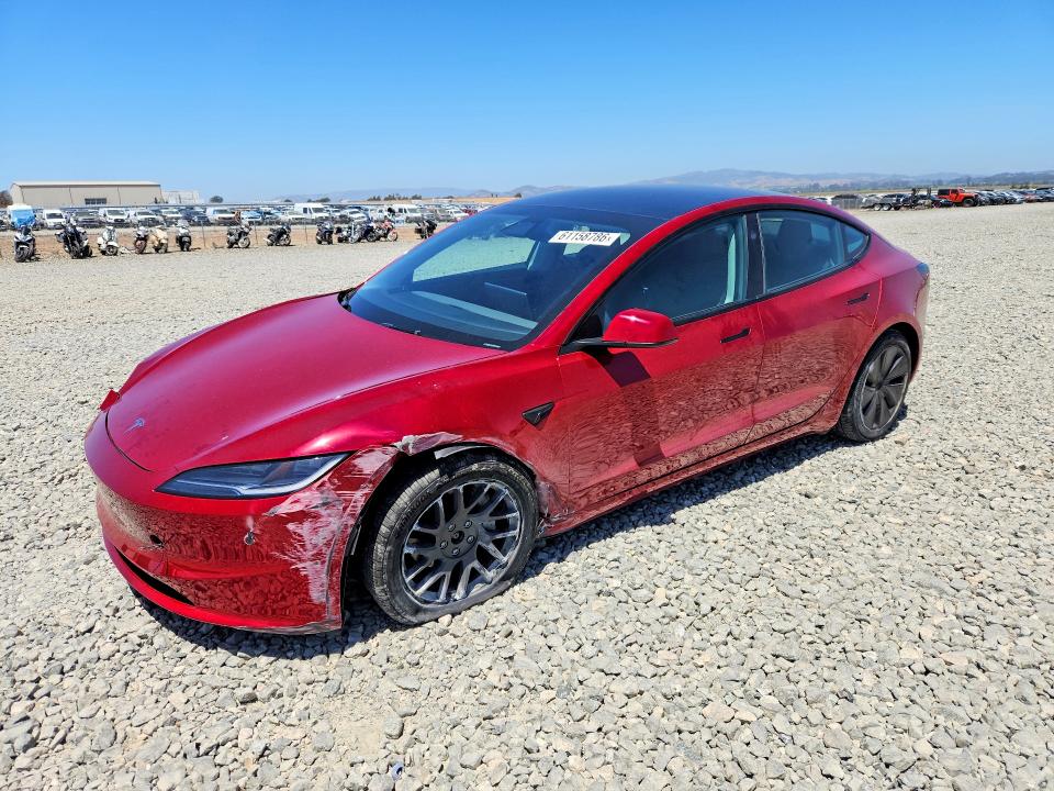 Aukcja sprzedaży 2024 Tesla Model 3, vin: 5YJ3E1EB5RF848985, numer aukcji: 61158786