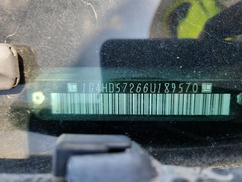 Aukcja sprzedaży 2006 Buick Lucerne, vin: 1G4HD57266U189570, numer aukcji: 62316526