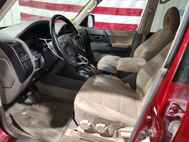 62008616 :رقم المزاد ، JA4NW31S53J035129 vin ، 2003 Mitsubishi Montero مزاد بيع