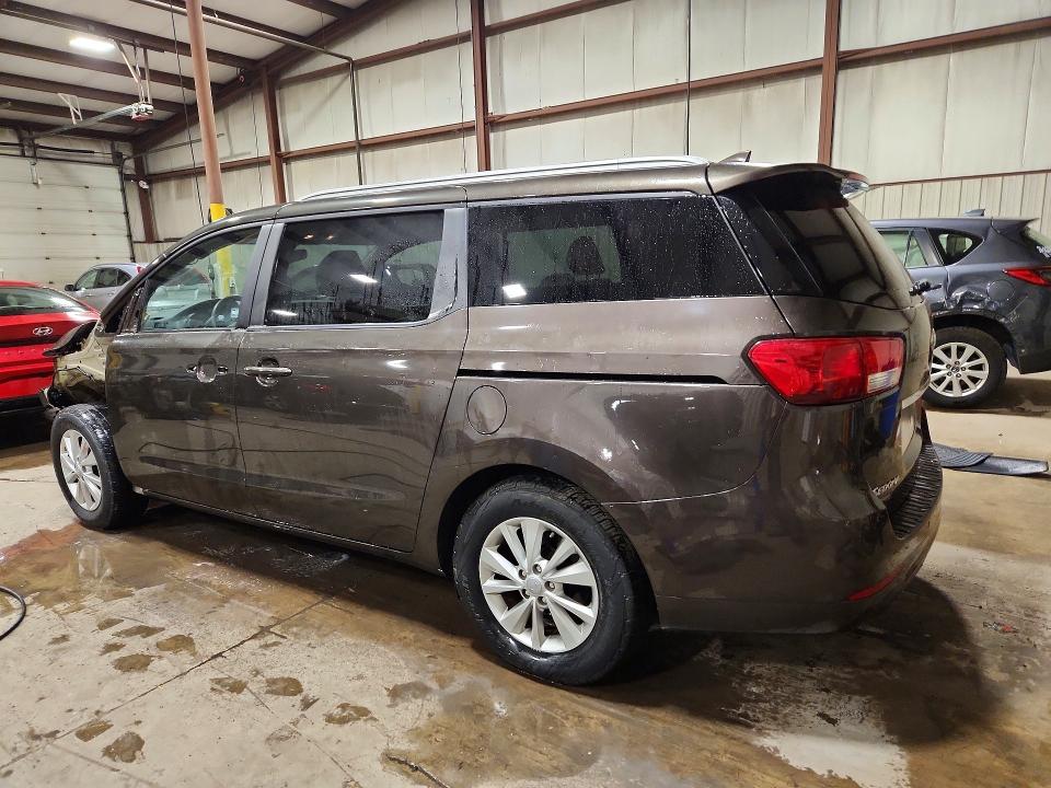 62742876 :رقم المزاد ، KNDMB5C14G6190860 vin ، 2016 Kia Sedona مزاد بيع