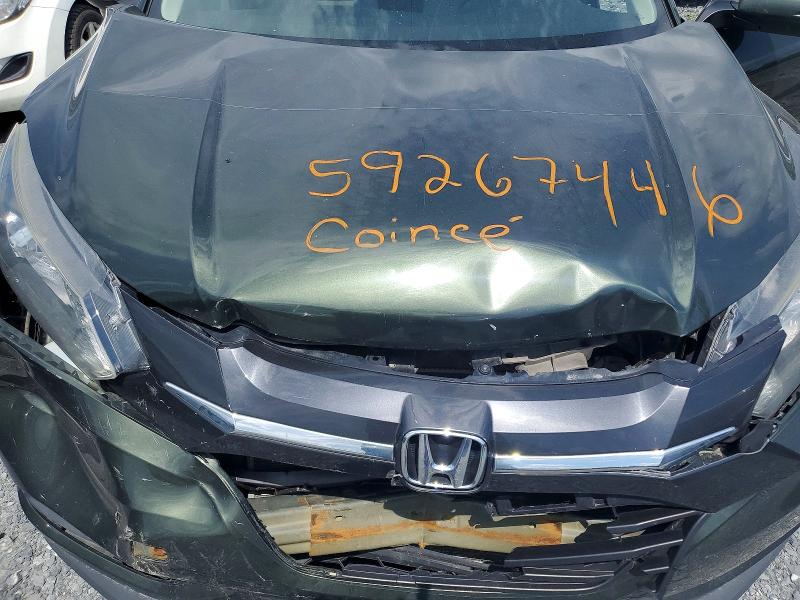 59267446 :رقم المزاد ، 3CZRU6H5XGM103474 vin ، 2016 Honda Hr-v مزاد بيع