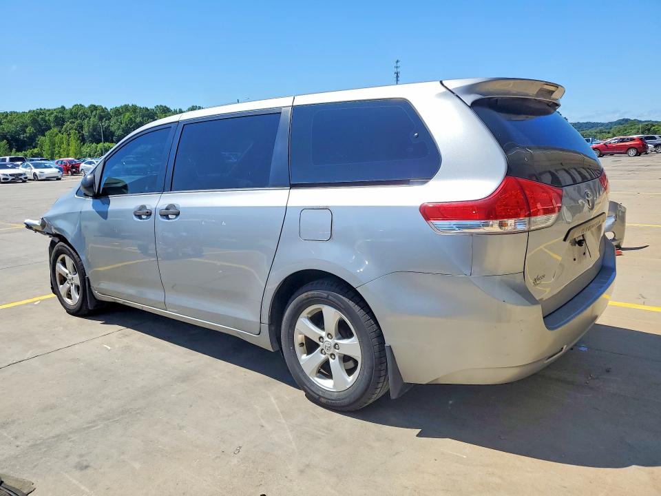 Продажа на аукционе авто 2014 Toyota Sienna, vin: 5TDZK3DC2ES502620, номер лота: 61134636