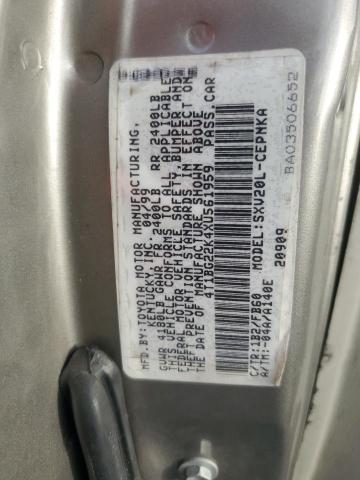 1999 Toyota Camry მანქანა იყიდება აუქციონზე, vin: 4T1BG22K4XU561959, აუქციონის ნომერი: 58104246