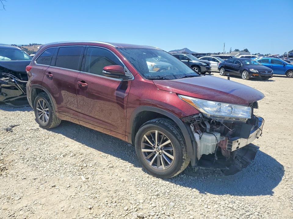 Продажа на аукционе авто 2018 Toyota Highlander, vin: 5TDKZRFH5JS260781, номер лота: 60076726