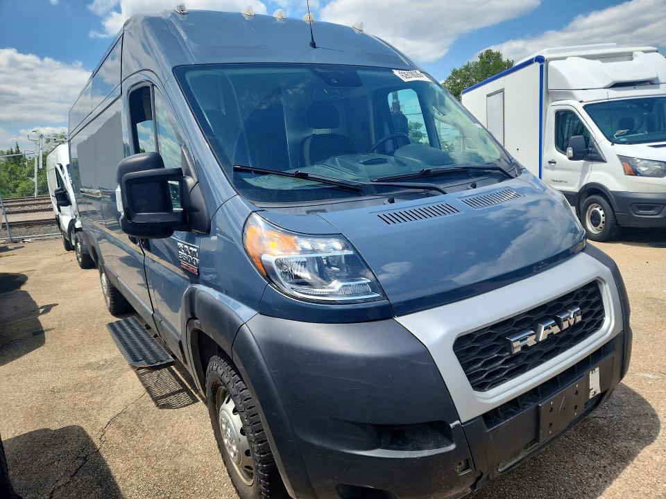 Продажа на аукционе авто 2021 Ram Promaster 3500, vin: 3C6MRVJG8ME536618, номер лота: 62618626