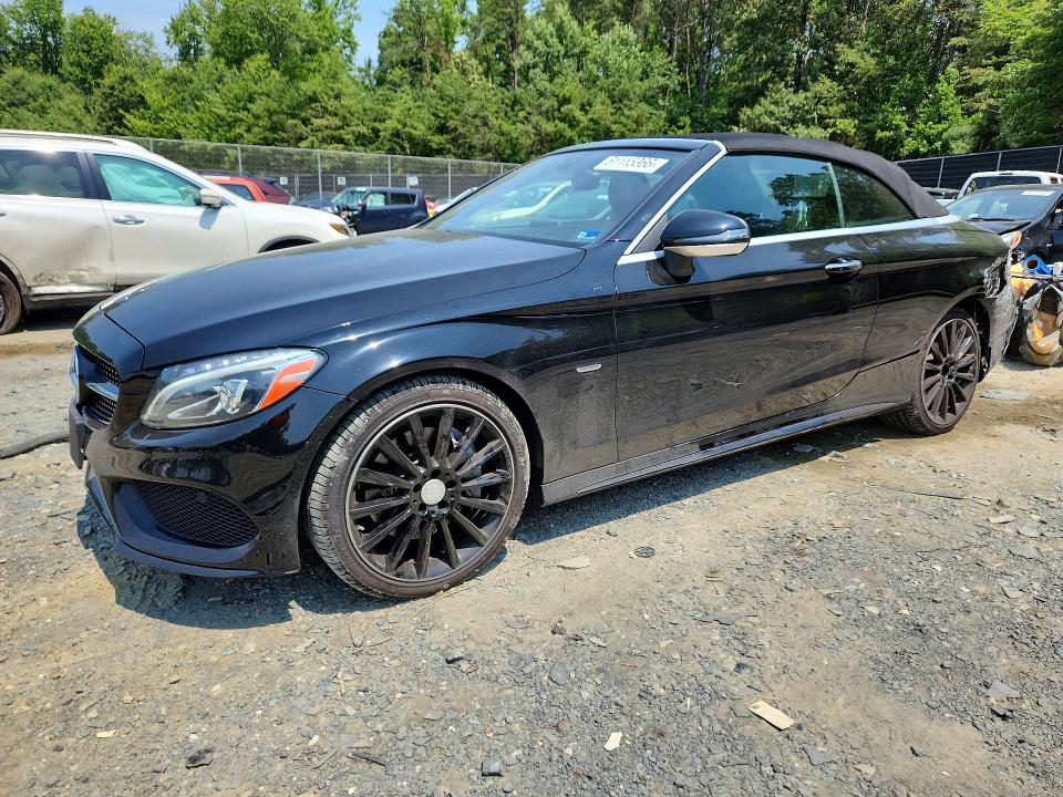61115366 :رقم المزاد ، WDDWK4KB3JF653971 vin ، 2018 Mercedes-benz C مزاد بيع
