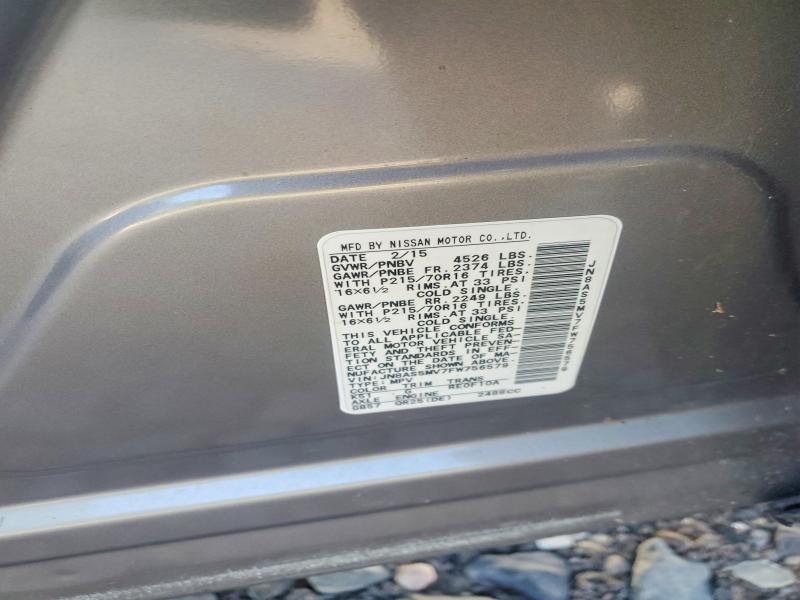 Aukcja sprzedaży 2014 Nissan Rogue Select, vin: JN8AS5MV7FW756579, numer aukcji: 59033956
