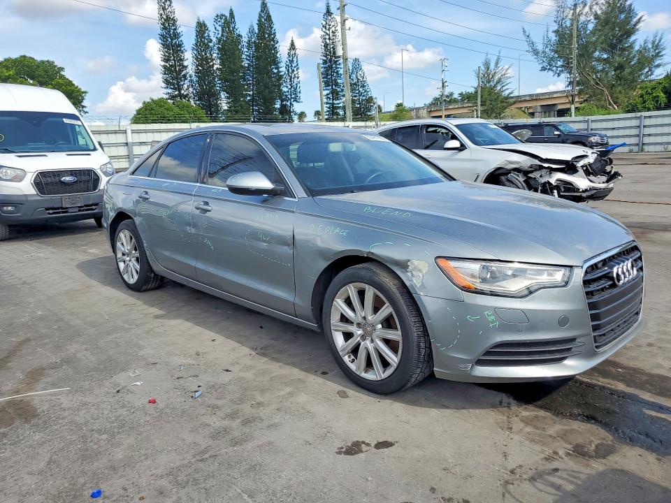 2014 Audi A6 მანქანა იყიდება აუქციონზე, vin: WAUGFAFC2EN089663, აუქციონის ნომერი: 85461935