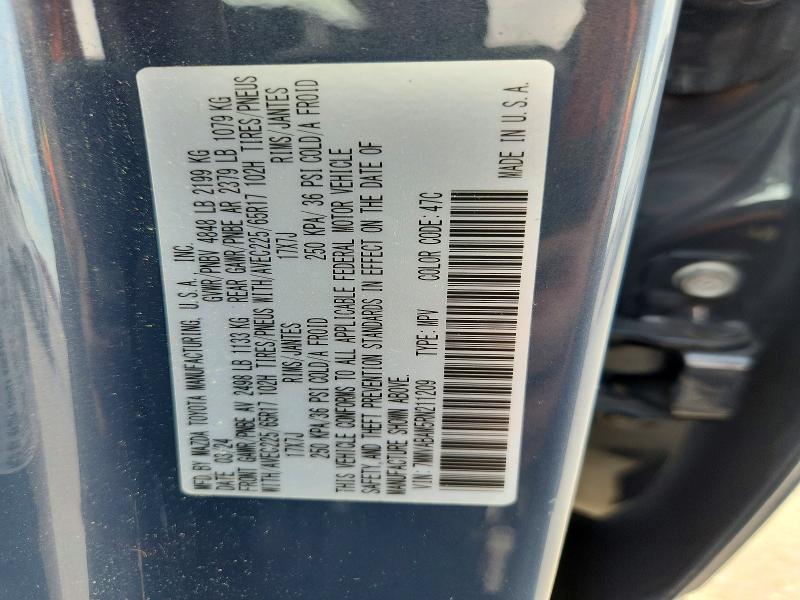 59912706 :رقم المزاد ، 7MMVABAM5RN211209 vin ، 2024 Mazda Cx-50 مزاد بيع
