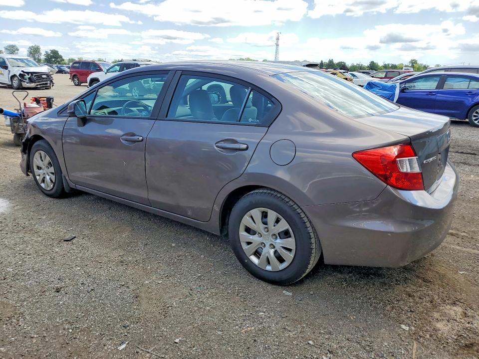 61765466 :رقم المزاد ، 2HGFB2F46CH031202 vin ، 2012 Honda Civic مزاد بيع