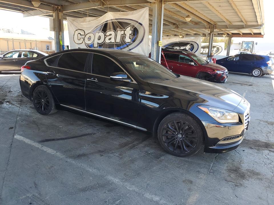 61248036 :رقم المزاد ، KMHGN4JE6HU166511 vin ، 2017 Genesis G80 مزاد بيع