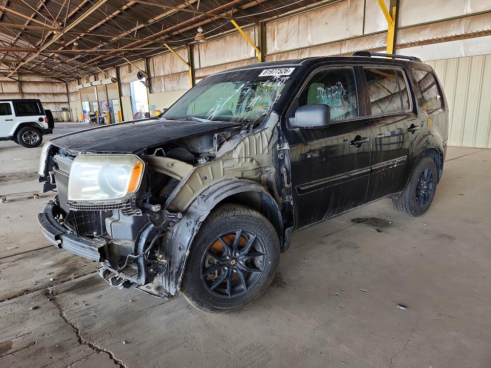 61977526 :رقم المزاد ، 5FNYF3H40EB020381 vin ، 2014 Honda Pilot مزاد بيع