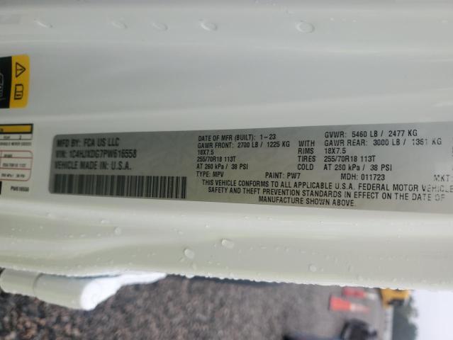 60896886 :رقم المزاد ، 1C4HJXDG7PW616558 vin ، 2023 Jeep Wrangler مزاد بيع