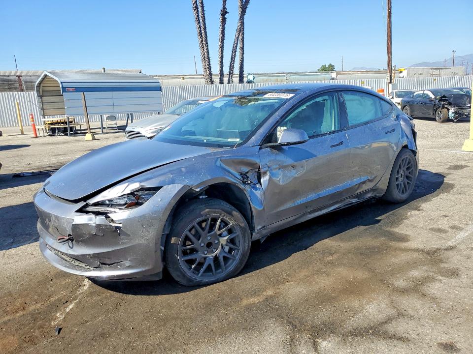 2025 Tesla Model 3 მანქანა იყიდება აუქციონზე, vin: 5YJ3E1EA7SF058536, აუქციონის ნომერი: 60259376