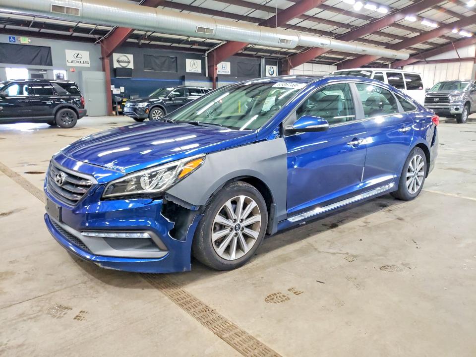 2017 Hyundai Sonata მანქანა იყიდება აუქციონზე, vin: 5NPE34AF7HH545117, აუქციონის ნომერი: 63367496