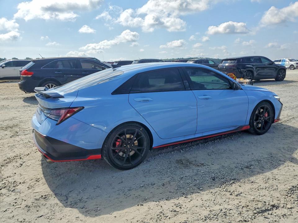 2025 Hyundai Elantra N მანქანა იყიდება აუქციონზე, vin: KMHLW4DK2SU025679, აუქციონის ნომერი: 61535146