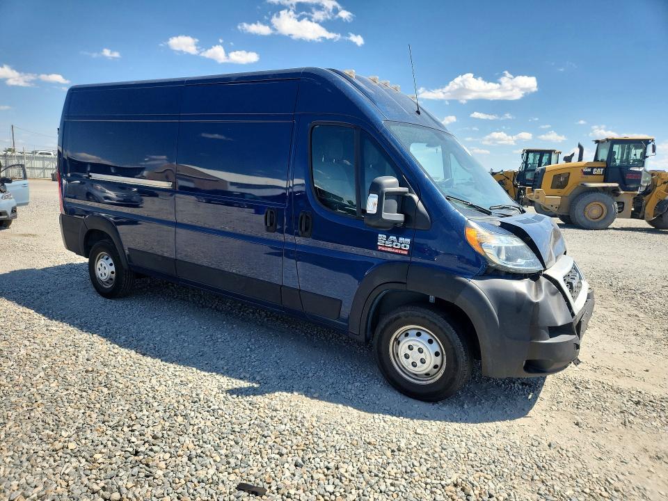 Auction sale of the 2021 Ram Promaster 2500, vin: 3C6LRVDG7ME551909, lot number: 60968306