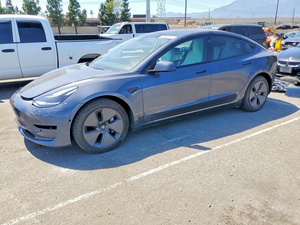 2022 Tesla Model 3 მანქანა იყიდება აუქციონზე, vin: 5YJ3E1EB3NF342288, აუქციონის ნომერი: 61633616