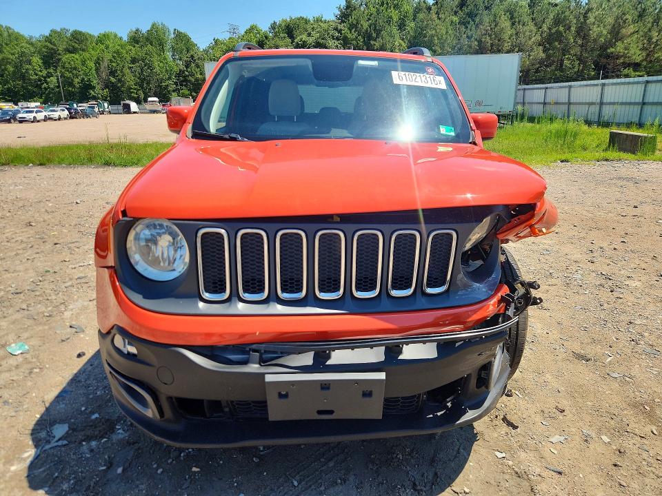 Auction sale of the 2018 Jeep Renegade, vin: ZACCJABB6JPJ59791, lot number: 61021316