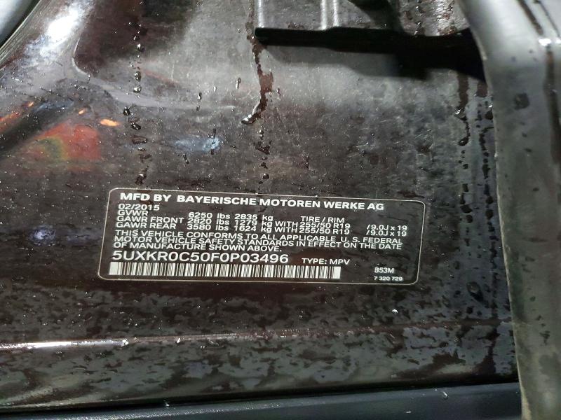 Продажа на аукционе авто 2015 Bmw X5, vin: 5UXKR0C50F0P03496, номер лота: 59640766