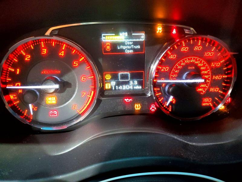 Продажа на аукционе авто 2015 Subaru Wrx, vin: JF1VA1A65F9826560, номер лота: 62476006