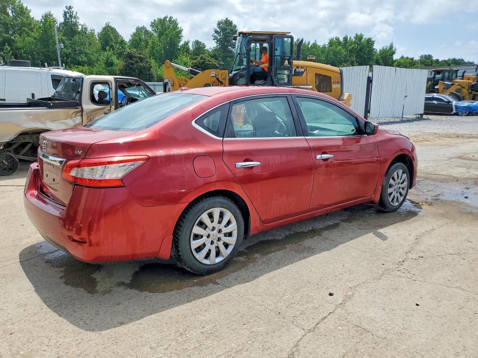 Продажа на аукционе авто 2015 Nissan Sentra, vin: 3N1AB7AP4FL650127, номер лота: 61586996