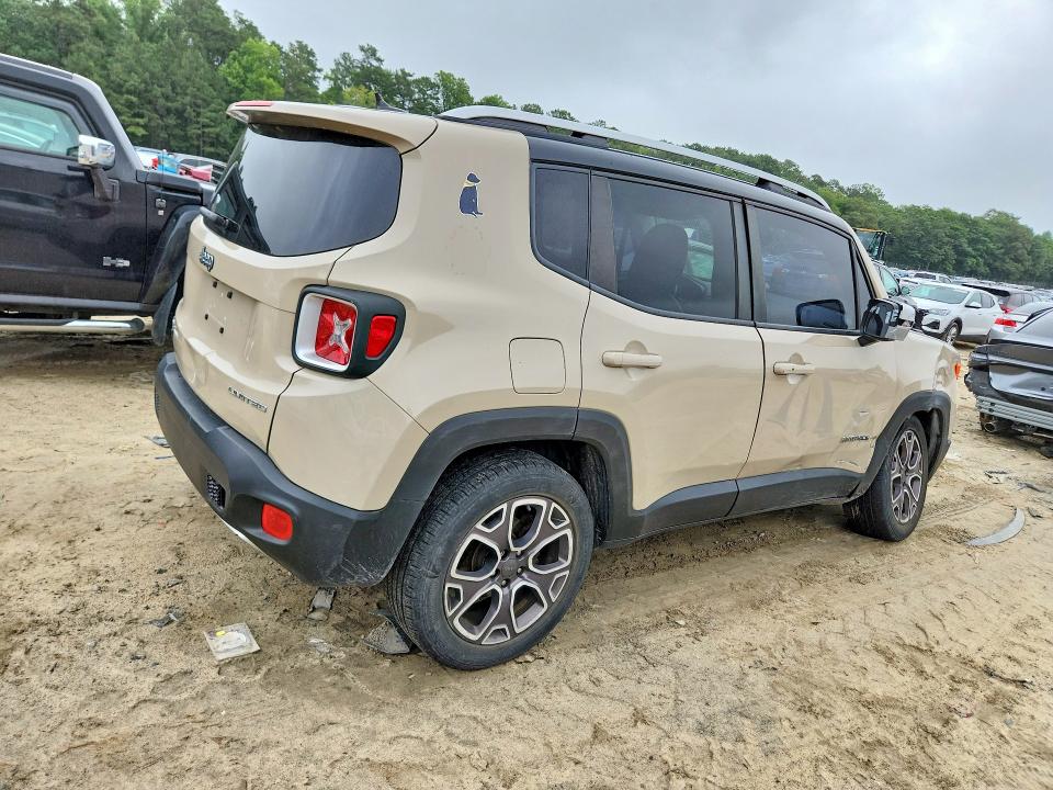 Продажа на аукционе авто 2015 Jeep Renegade, vin: ZACCJBDT4FPC45851, номер лота: 60085506