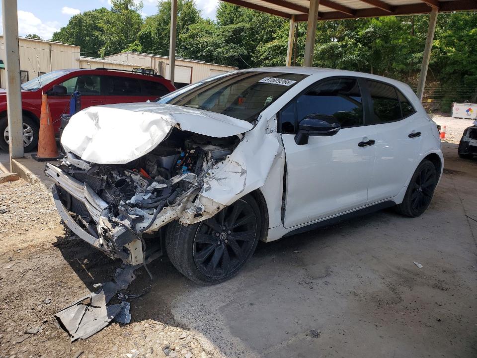61609266 :رقم المزاد ، JTND4RBE2L3081374 vin ، 2020 Toyota Corolla Hatchback مزاد بيع