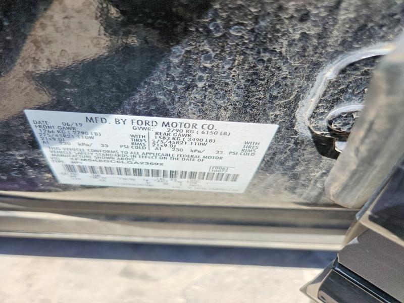 2020 Ford Explorer მანქანა იყიდება აუქციონზე, vin: 1FM5K8GC6LGA23692, აუქციონის ნომერი: 61772846