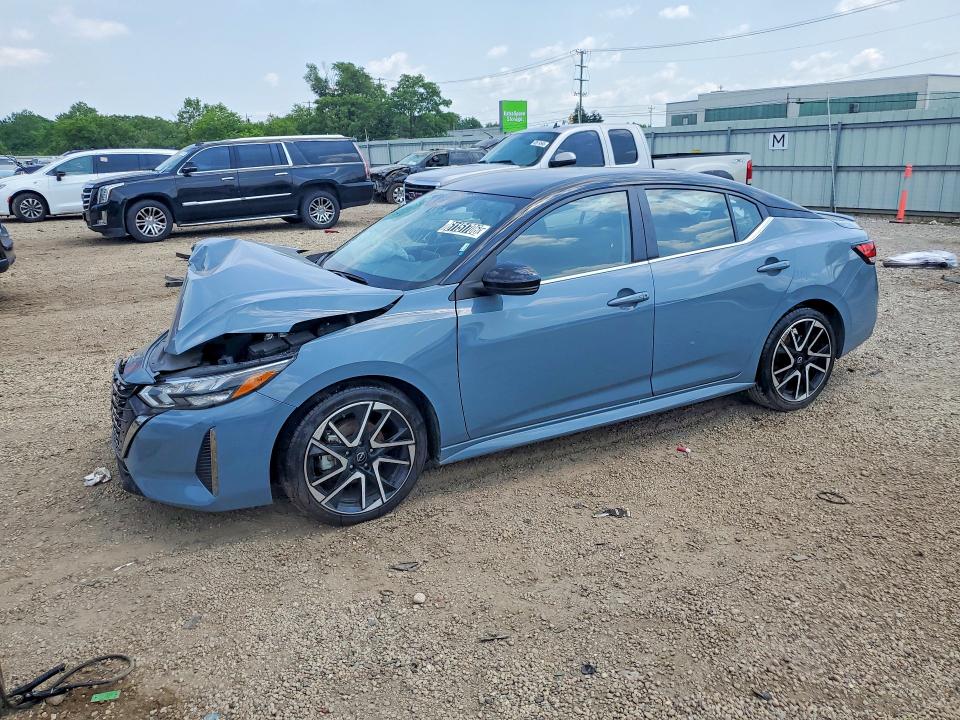 2025 Nissan Sentra მანქანა იყიდება აუქციონზე, vin: 3N1AB8DV0SY261546, აუქციონის ნომერი: 61151706