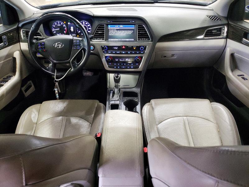 2017 Hyundai Sonata მანქანა იყიდება აუქციონზე, vin: 5NPE34AF7HH545117, აუქციონის ნომერი: 63367496