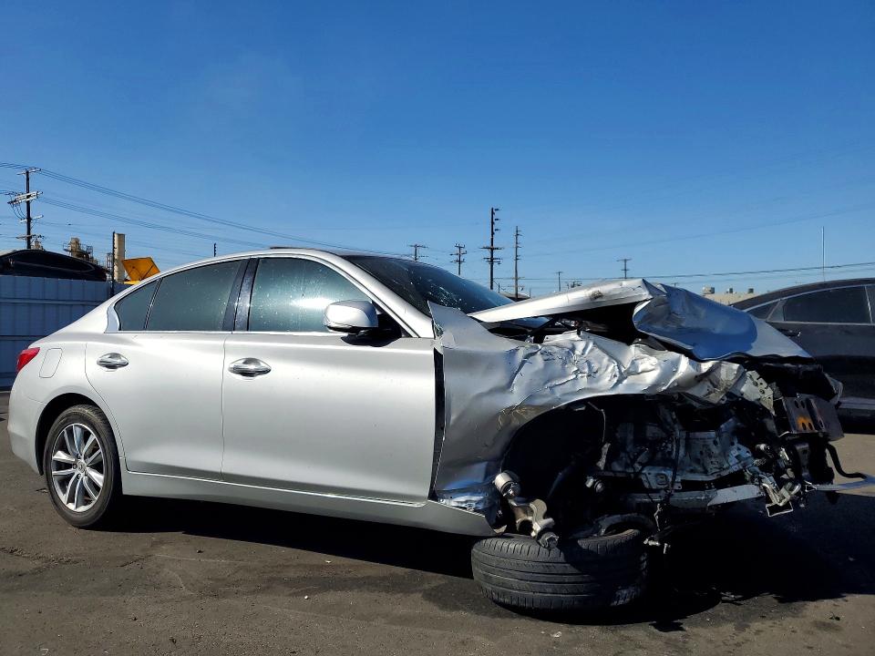 Aukcja sprzedaży 2015 Infiniti Q50, vin: JN1BV7AP0FM333687, numer aukcji: 63434346