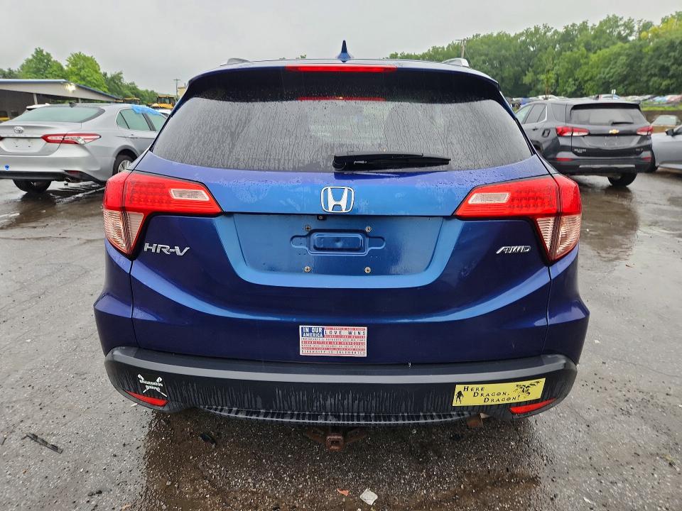 61745296 :رقم المزاد ، 3CZRU6H7XGM720813 vin ، 2016 Honda Hr-v مزاد بيع