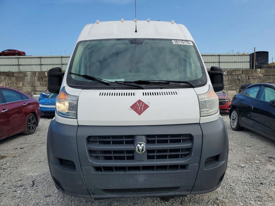 59116176 :رقم المزاد ، 3C6TRVDG2HE512974 vin ، 2017 Ram Promaster 2500 مزاد بيع