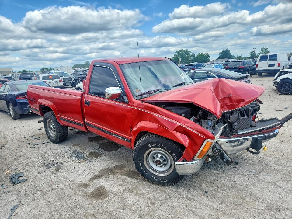 61693356 :رقم المزاد ، 1GTGK24F0NE527842 vin ، 1992 Gmc Sierra مزاد بيع