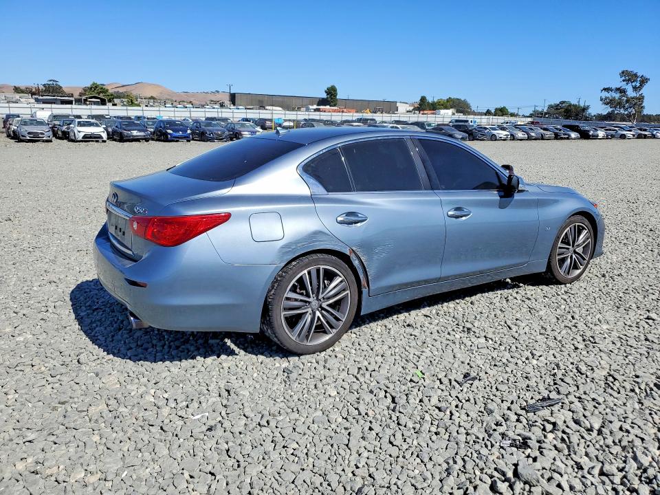 2014 Infiniti Q50 მანქანა იყიდება აუქციონზე, vin: JN1BV7AP8EM691831, აუქციონის ნომერი: 61868246