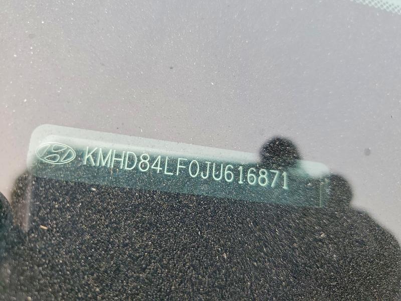 2018 Hyundai Elantra მანქანა იყიდება აუქციონზე, vin: KMHD84LF0JU616871, აუქციონის ნომერი: 61283256