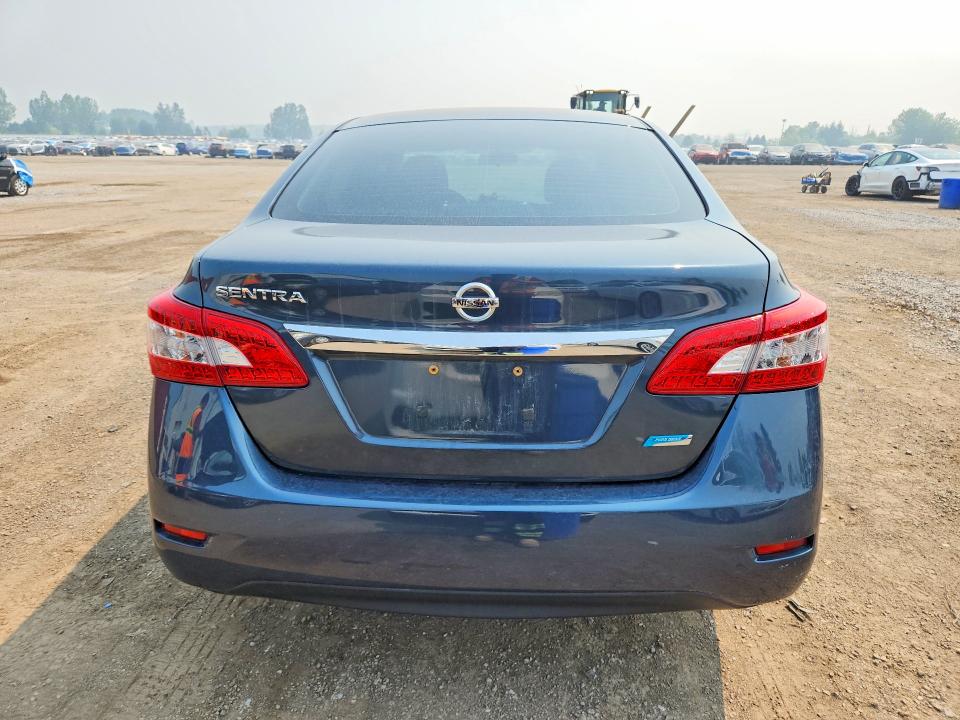 2015 Nissan Sentra მანქანა იყიდება აუქციონზე, vin: 3N1AB7APXFL665389, აუქციონის ნომერი: 61190066
