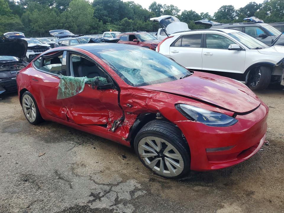 Продажа на аукционе авто 2022 Tesla Model 3, vin: 5YJ3E1EA9NF371883, номер лота: 62156566