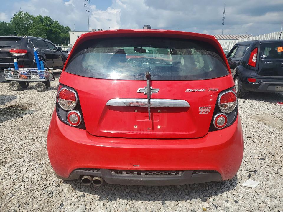 2016 Chevrolet Sonic მანქანა იყიდება აუქციონზე, vin: 1G1JH6SB3G4164935, აუქციონის ნომერი: 59949786