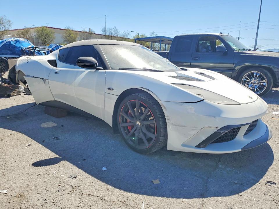 2014 Lotus Evora მანქანა იყიდება აუქციონზე, vin: SCCLMDSUXEHA10327, აუქციონის ნომერი: 63434386