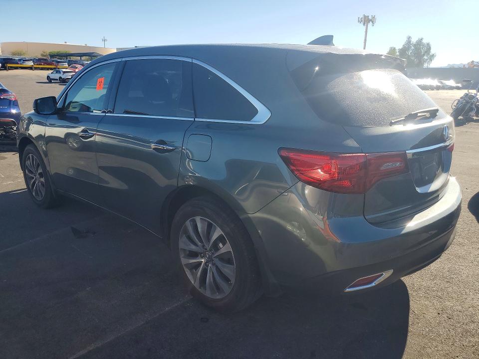 2016 Acura Mdx მანქანა იყიდება აუქციონზე, vin: 5FRYD4H44GB023605, აუქციონის ნომერი: 59850386