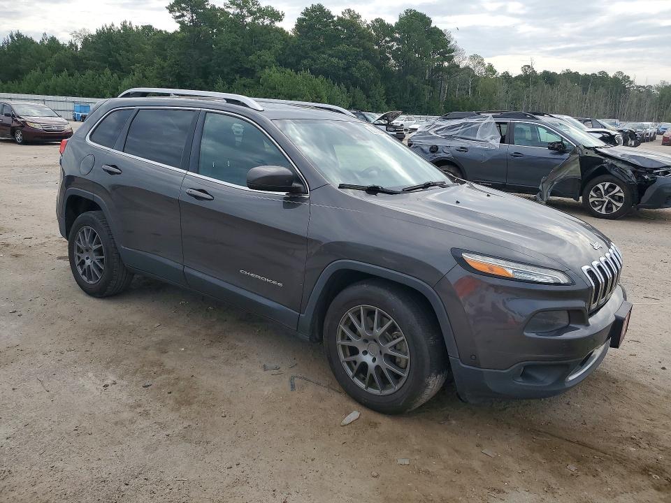 62392486 :رقم المزاد ، 1C4PJLDS4EW185215 vin ، 2014 Jeep Cherokee مزاد بيع