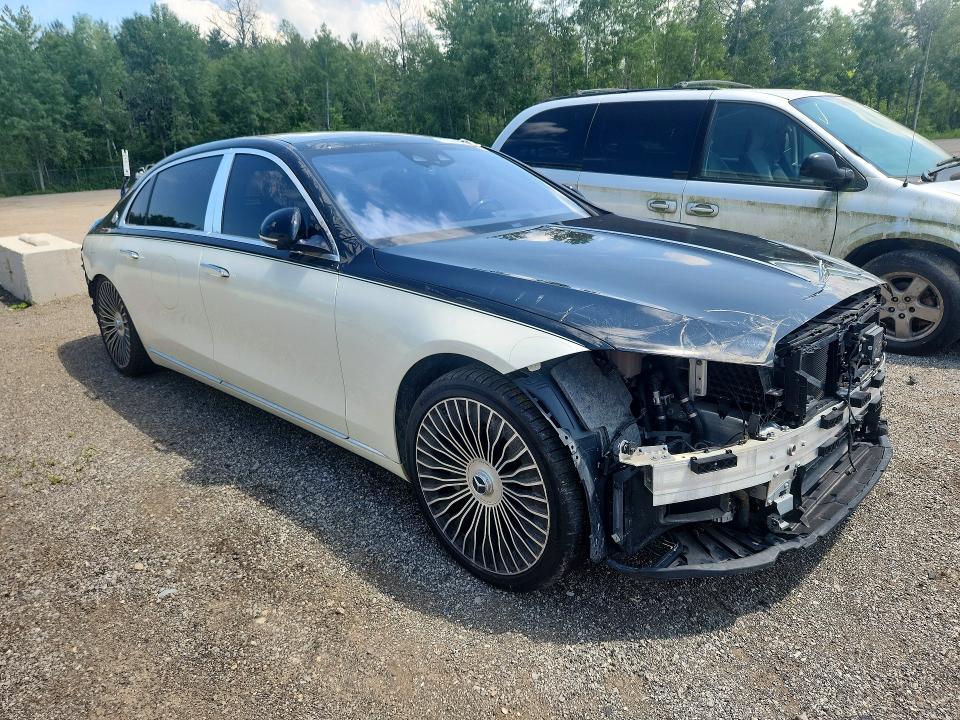 2022 Mercedes-benz S მანქანა იყიდება აუქციონზე, vin: W1K6X7GB0NA066982, აუქციონის ნომერი: 77374375
