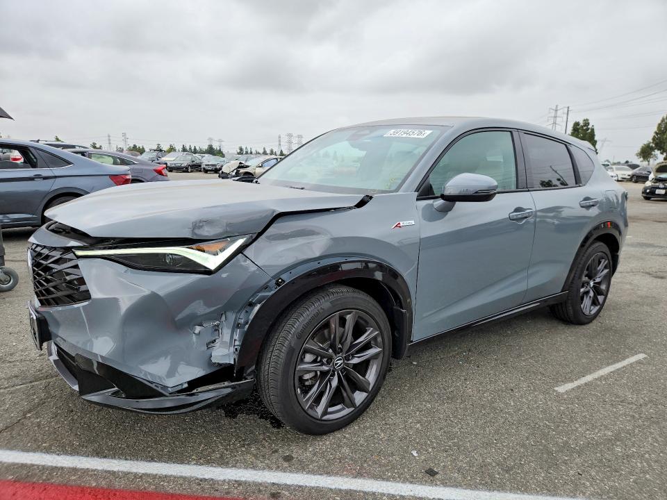 59194576 :رقم المزاد ، 3HDSA1H50SM703236 vin ، 2025 Acura Adx مزاد بيع
