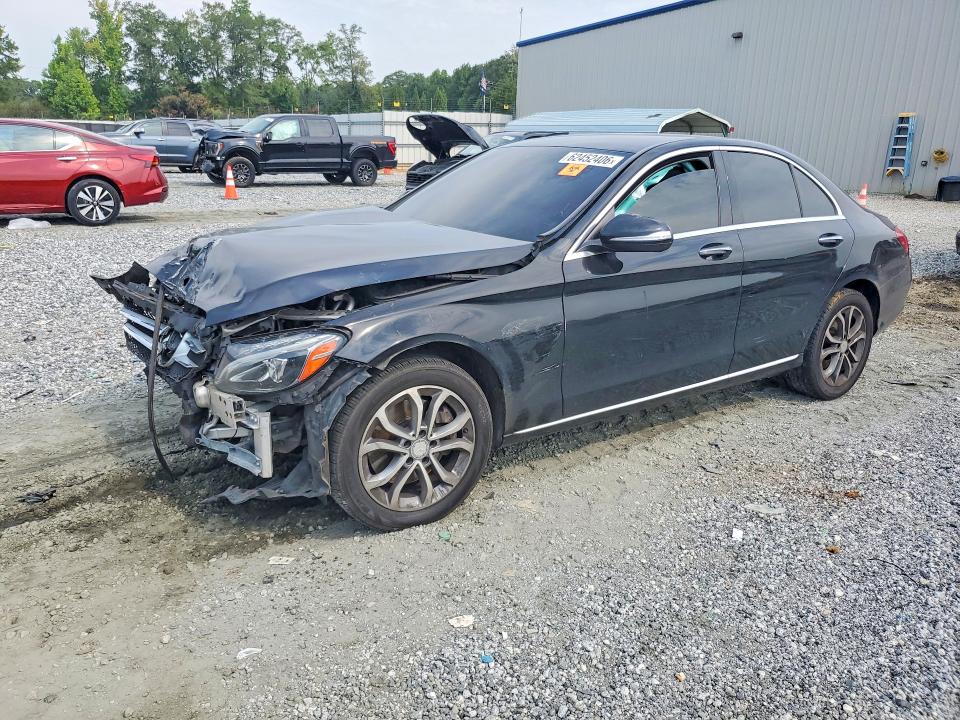 2015 Mercedes-benz C მანქანა იყიდება აუქციონზე, vin: 55SWF4KB1FU006185, აუქციონის ნომერი: 62452406
