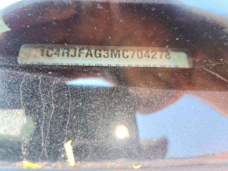Продажа на аукционе авто 2021 Jeep Grand Cherokee, vin: 1C4RJFAG3MC704278, номер лота: 61901106