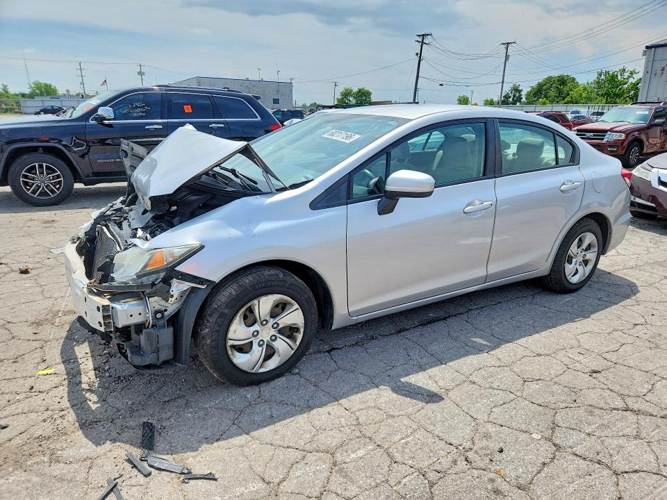 60217196 :رقم المزاد ، 19XFB2F51EE005726 vin ، 2014 Honda Civic مزاد بيع