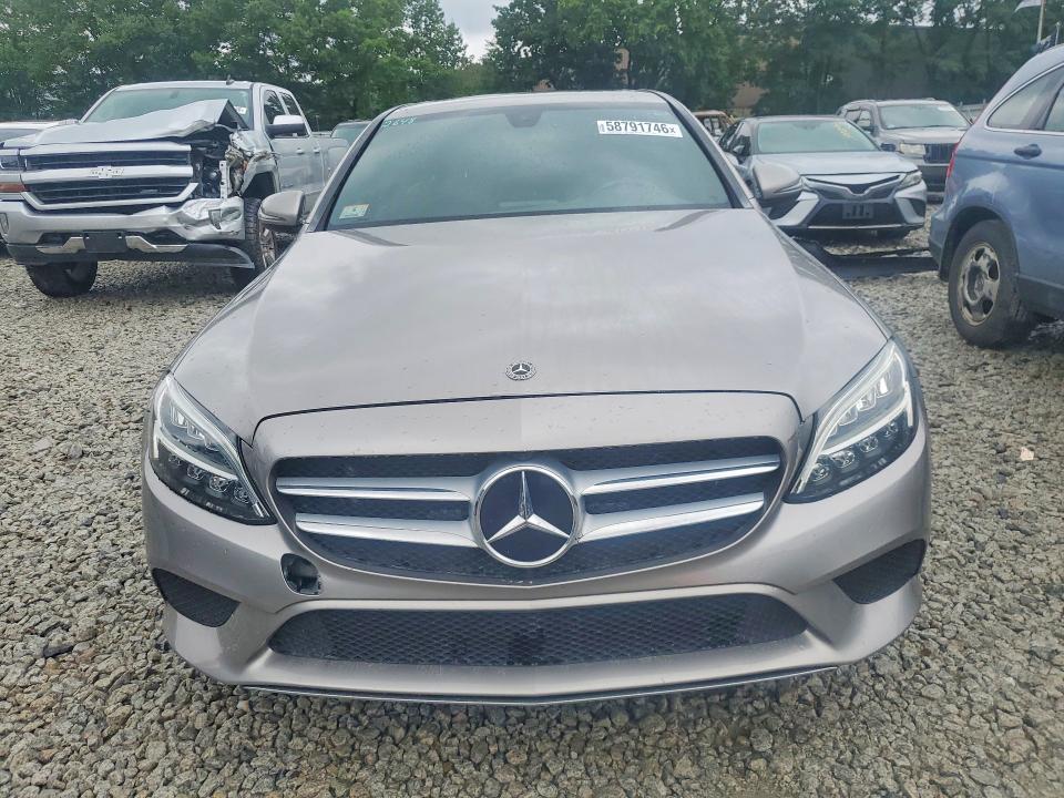 2019 Mercedes-benz C მანქანა იყიდება აუქციონზე, vin: WDDWF8EB4KR485037, აუქციონის ნომერი: 58791746